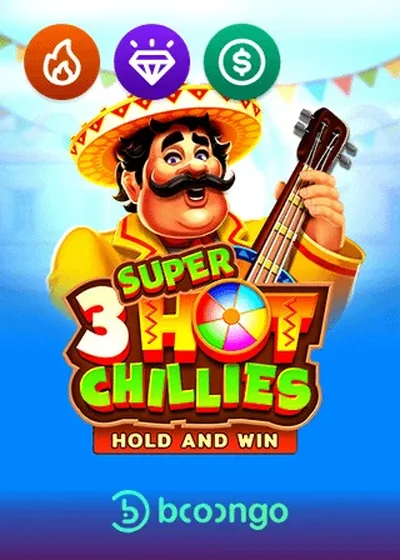 3 Super Hot Chillies spilleautomat
