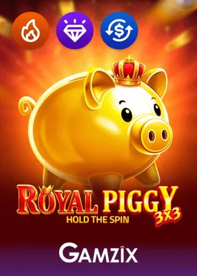 3x3 Royal Piggy Hold the Spin spilleautomat